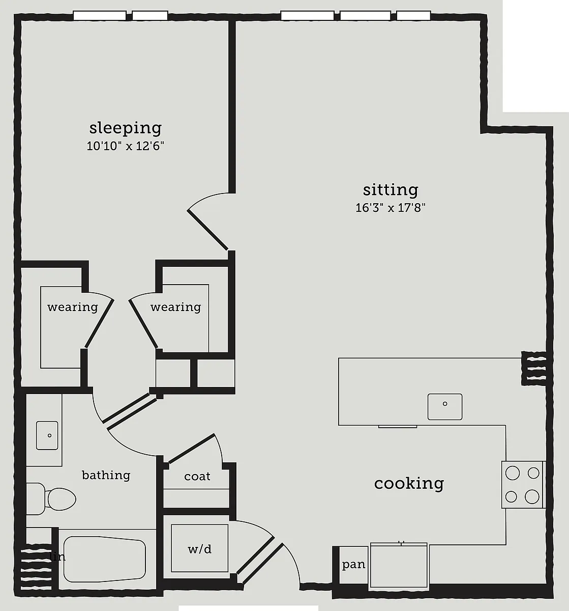 Floor plan A10