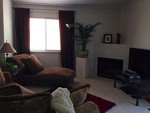 Living Room - gas fireplace