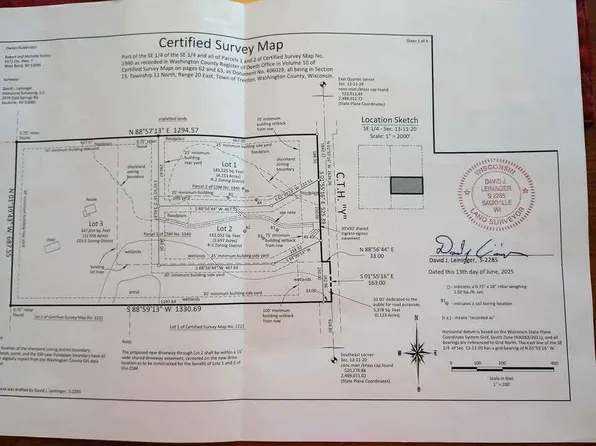 Lt1 COUNTY HIGHWAY Y, West Bend, WI 53095