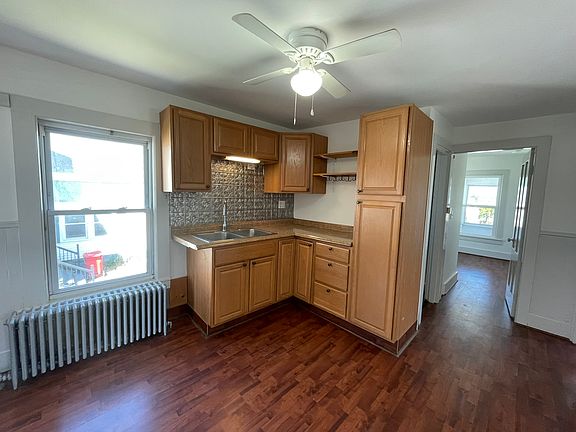 Spacious kitchen.