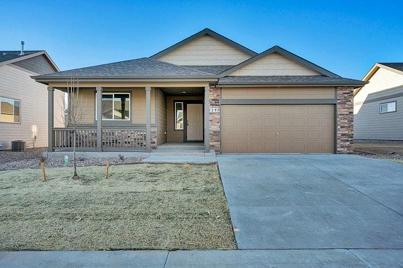 **STOCK PHOTO** Front elevation of the Arizona model