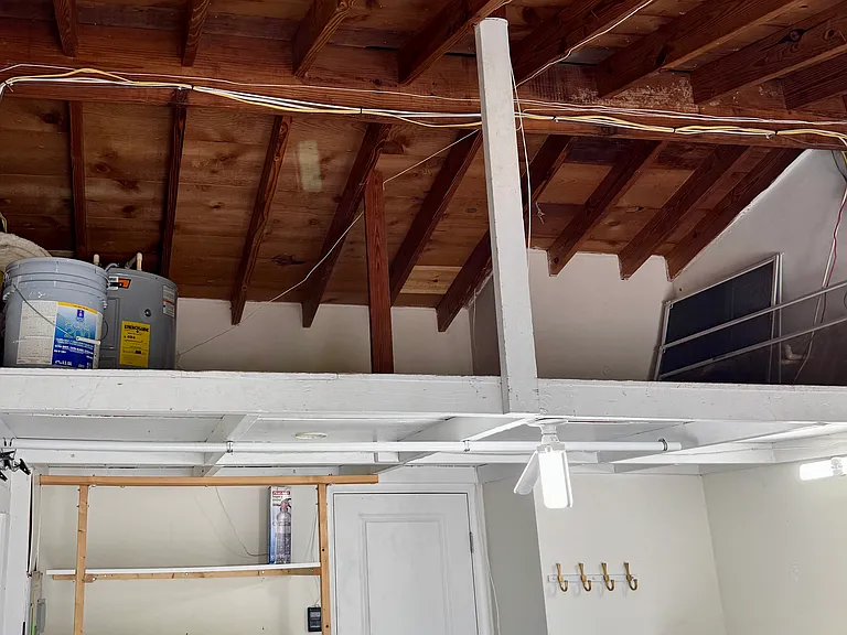 Garage loft storage