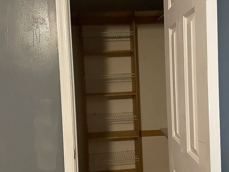 Master bedroom closet