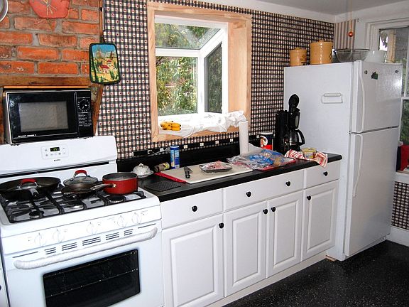 kitchen w/garden window