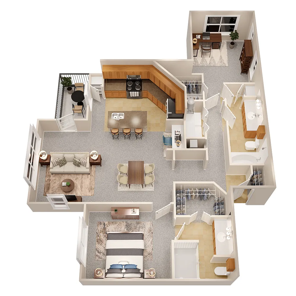 Floor plan Redstone