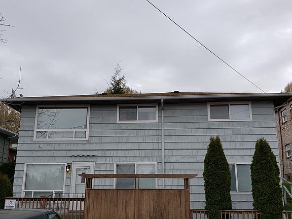 View of 2 bedroom lower unit for rent.