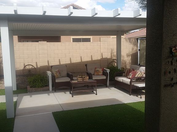 Alumawood shade structure