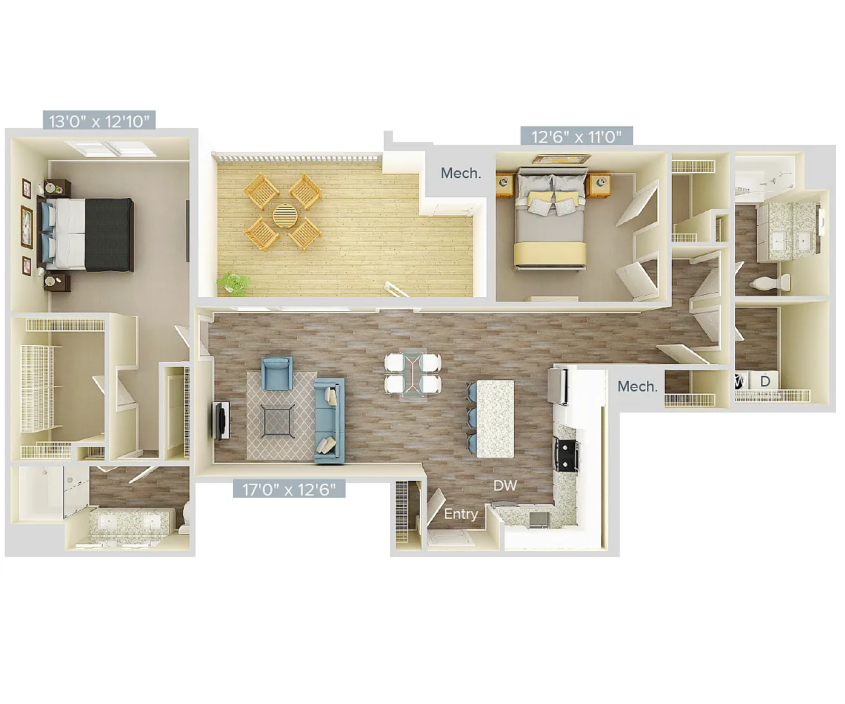 Floor plan BM16-1396