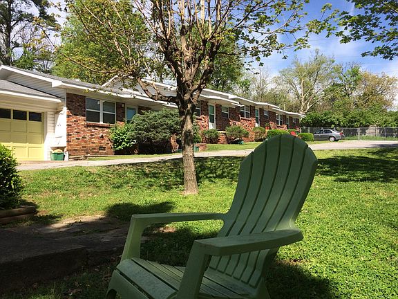 There are 4 smaller apartments attached to the building. This is a quiet 5 plex with mostly grad students living here.