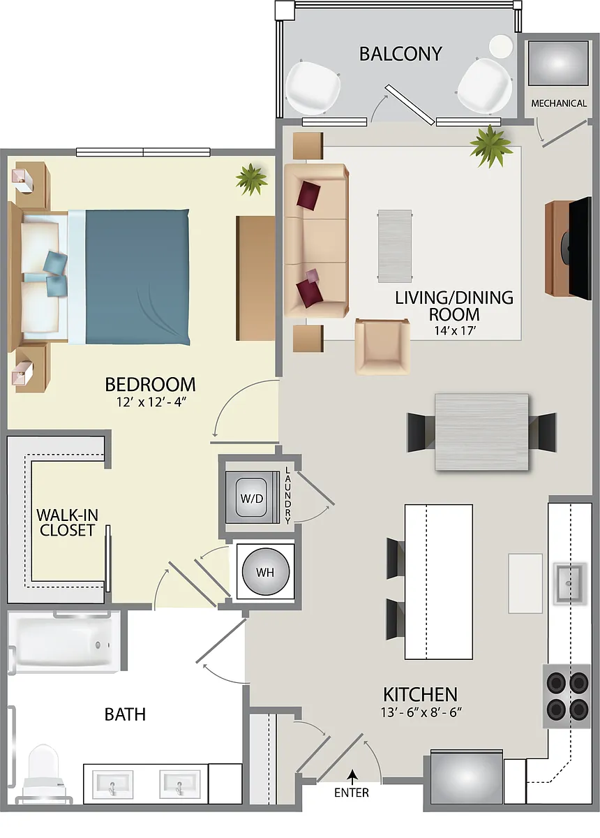 Floor plan Reserve B1