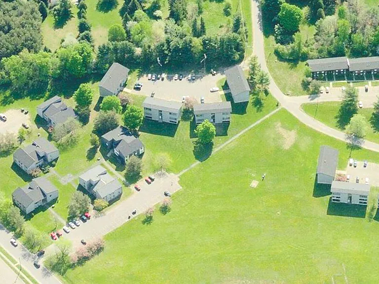 Spacious apartments in a peaceful, park-like setting with ample green space, mature trees, and on-site parking. Enjoy quiet living just minutes from downtown Potsdam in this well-maintained residential community.