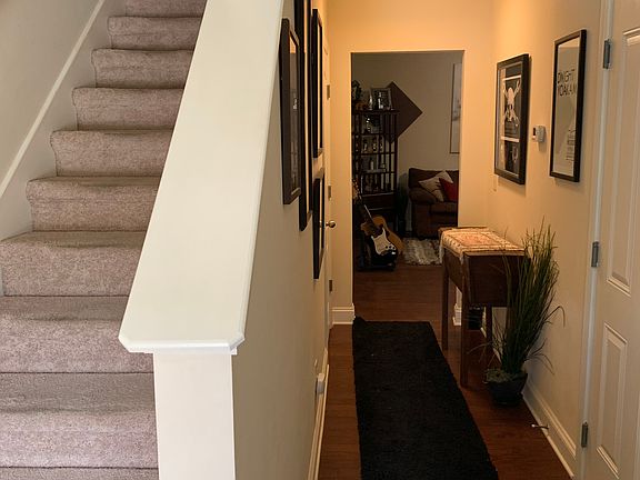 1st floor inside front door 