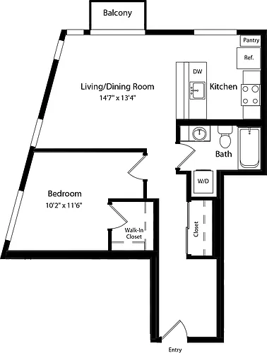 Floor plan A6