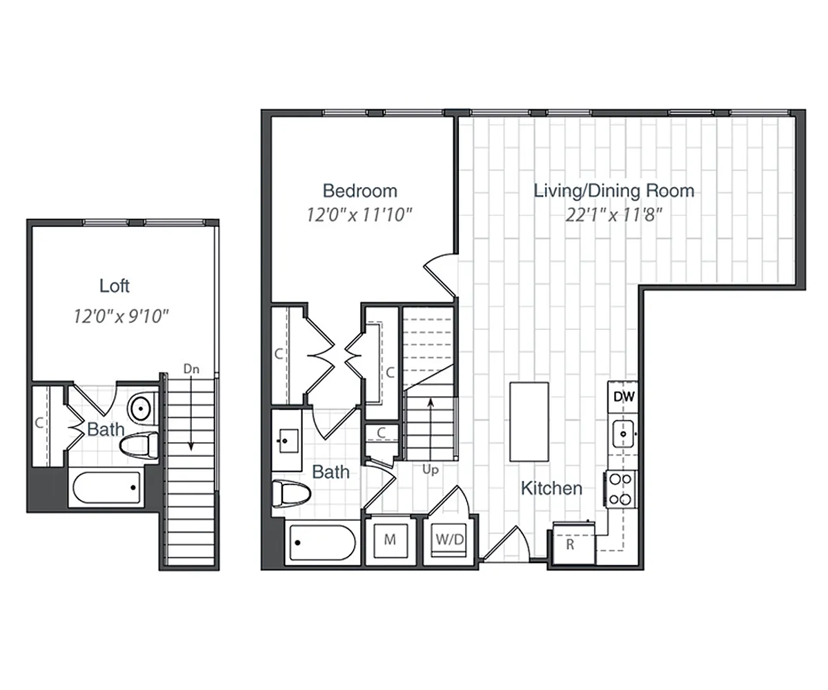Floor plan A18L-1096