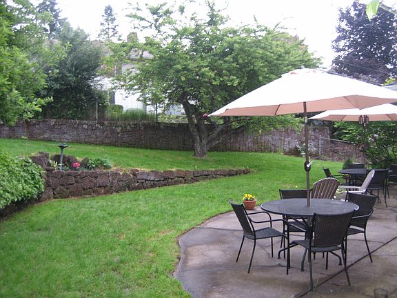 back yard