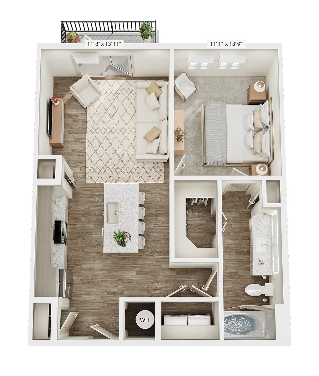 Floor plan A1