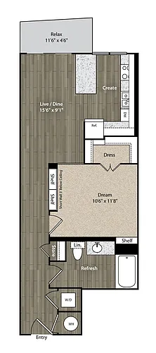 Floor plan A6
