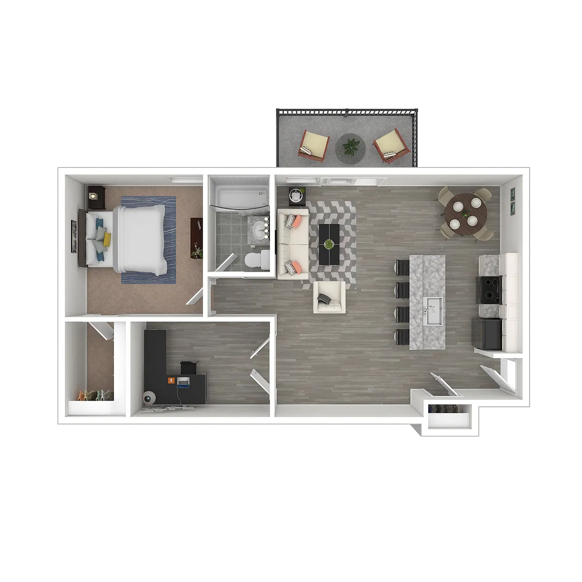 Floor plan B1