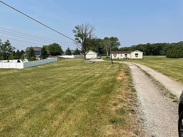 Beginning of drive 