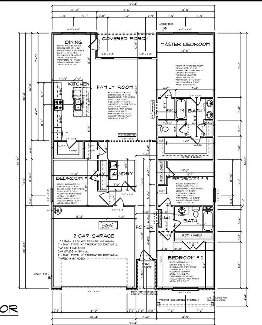 Home for Rent in Jemison, AL... Available to View with 48 Hour Notice — Photo 3