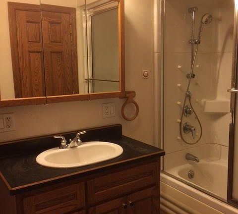 Bathroom with jacuzzi tub/shower