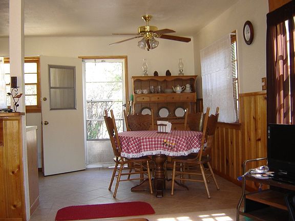 New tile floor in diningroom.