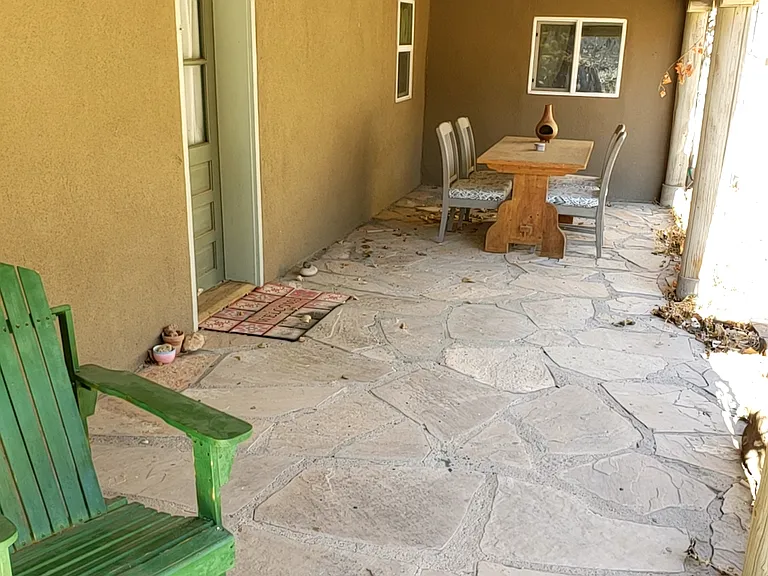 Covered front porch (again).