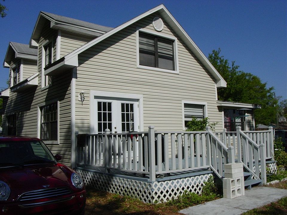 Back view, porch will be covered