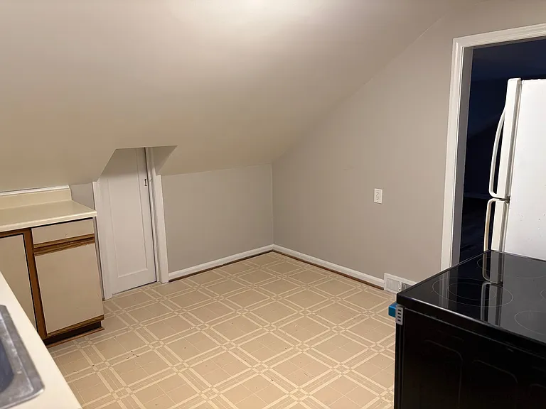 Entrance to "dollhouse" storage room