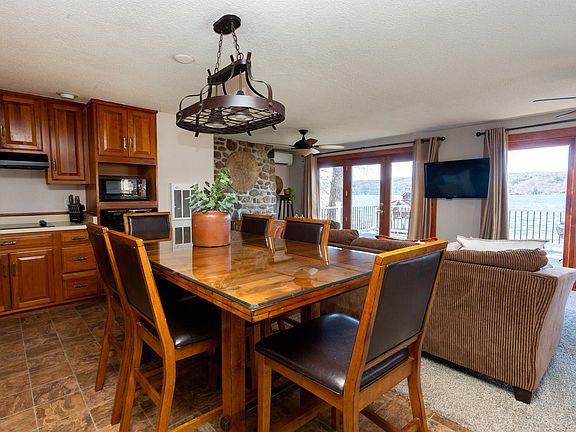 Main kitchen and dining area.