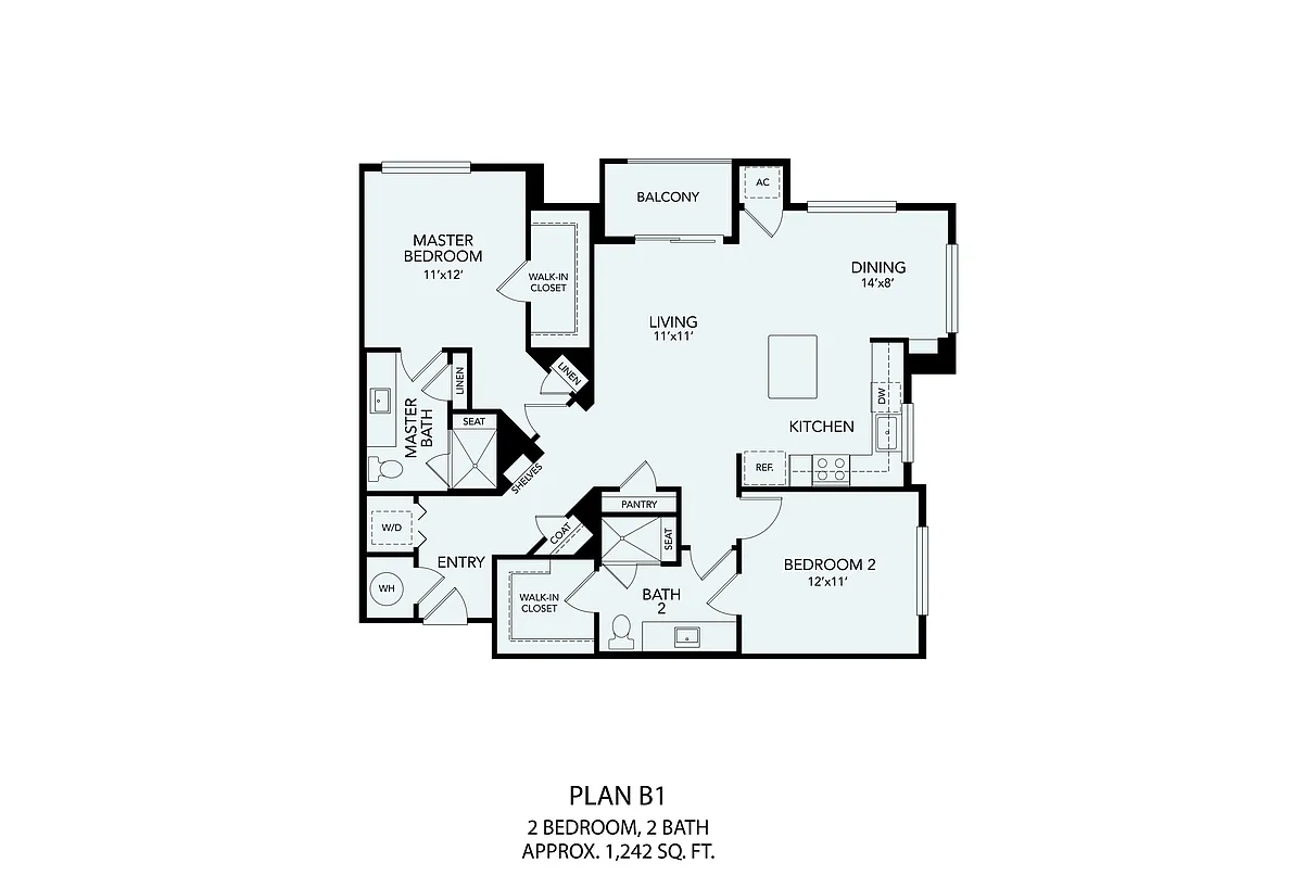 Floor plan B1