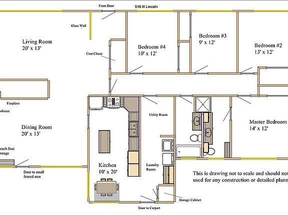 Floorplan drawing