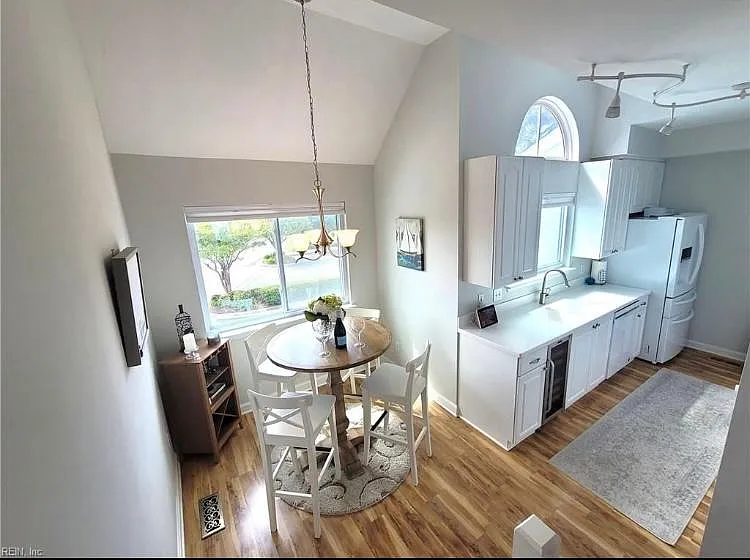 Second-floor Breakfast Nook and Kitchen