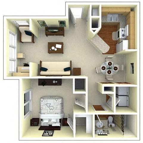 Floor plan Bradberry