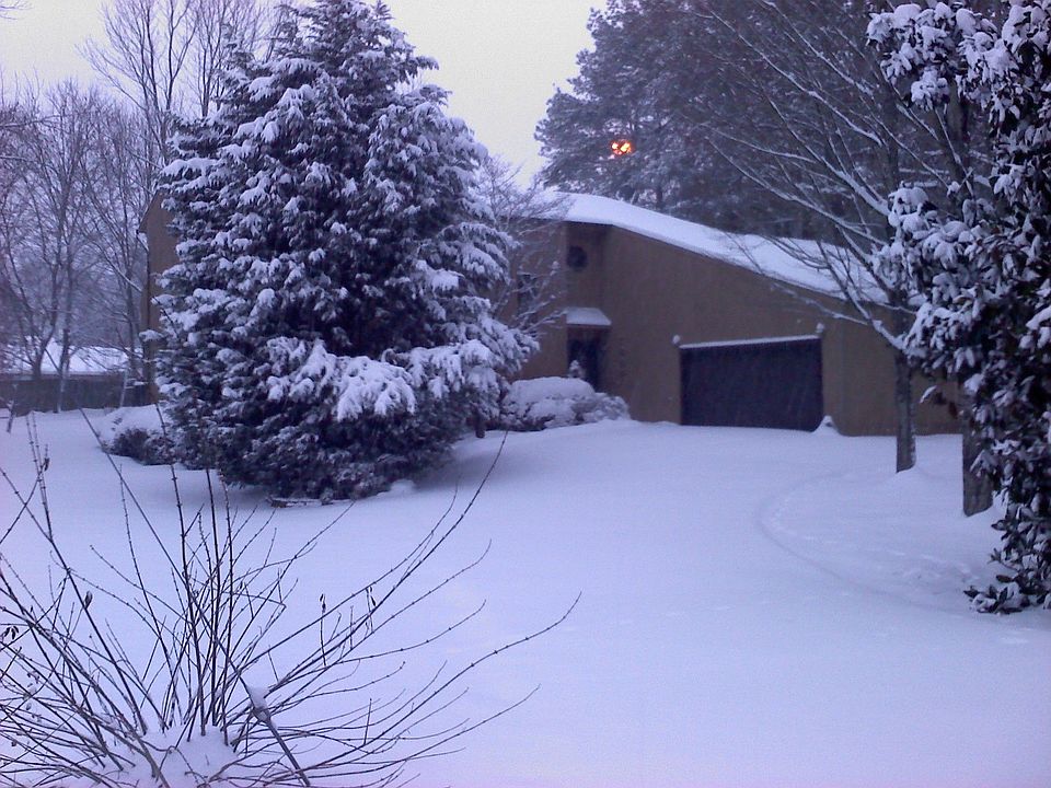 Front of the house, January 2011