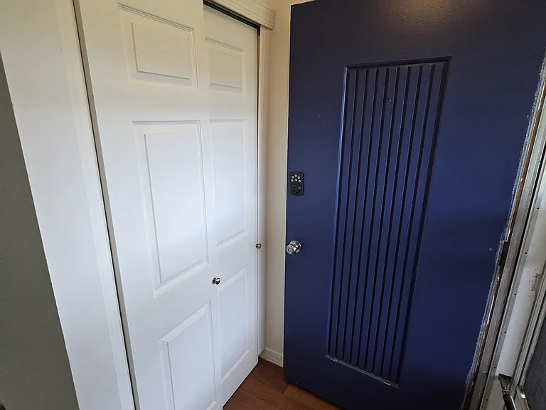 Front Entry Door and Closet