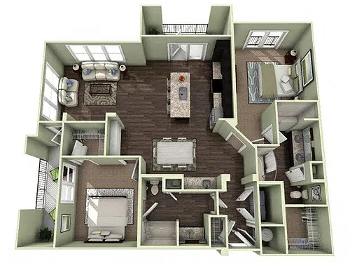 Floor plan SANCTUARY
