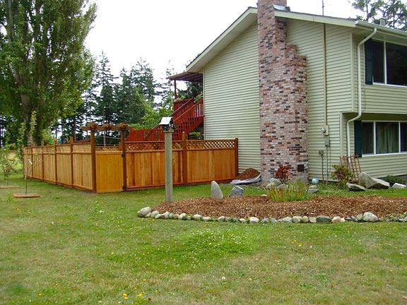 Added a fence in Sept 08