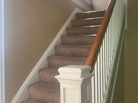 View to left of front door entry