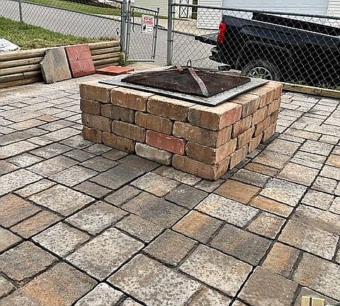 New Patio & Fire Pit