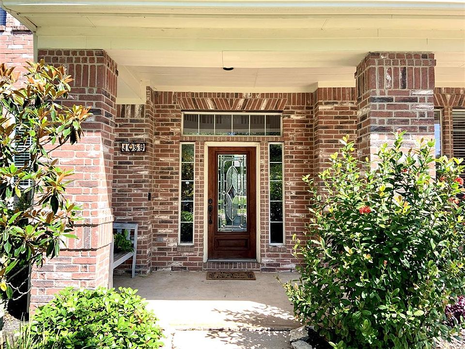 Front door entrance to house