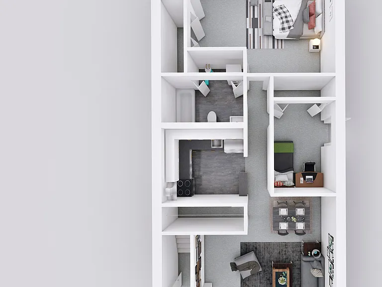 The Harbor - One Bedroom + Den + Patio The Harbor - One Bedroom + Den + Patio