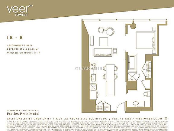 4th image of 3726 Las Vegas Blvd S Unit 2309