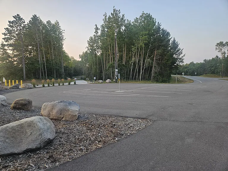 Paul Bunyan Trail access on dead-end culdesac street!