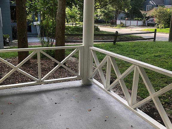 View from front porch