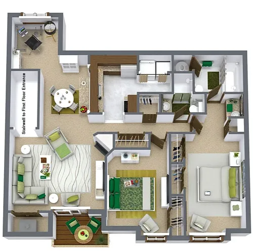 Floor plan Fernwood
