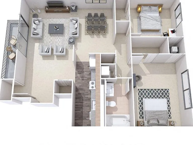 Oxford Manor Apartments and Townhomes — Photo 30