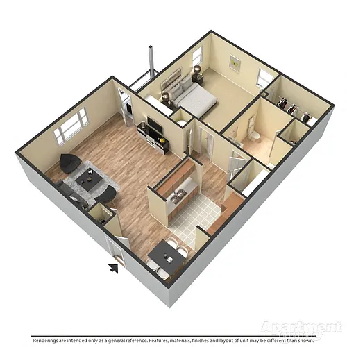 Floor plan Beaumont
