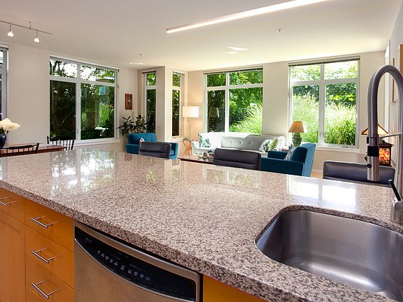 Come see for yourself the functional single slab 13.5 foot counter top. Perfect for crafting/baking/cooking.