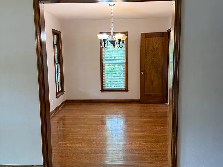 Living room looking into dining room